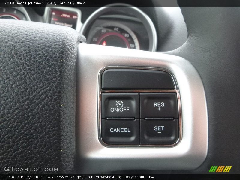 Redline / Black 2018 Dodge Journey SE AWD