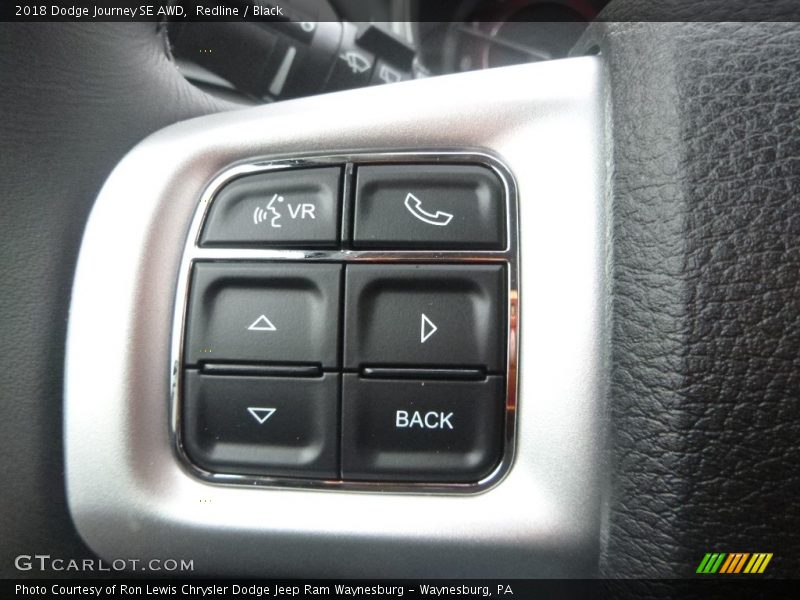 Redline / Black 2018 Dodge Journey SE AWD