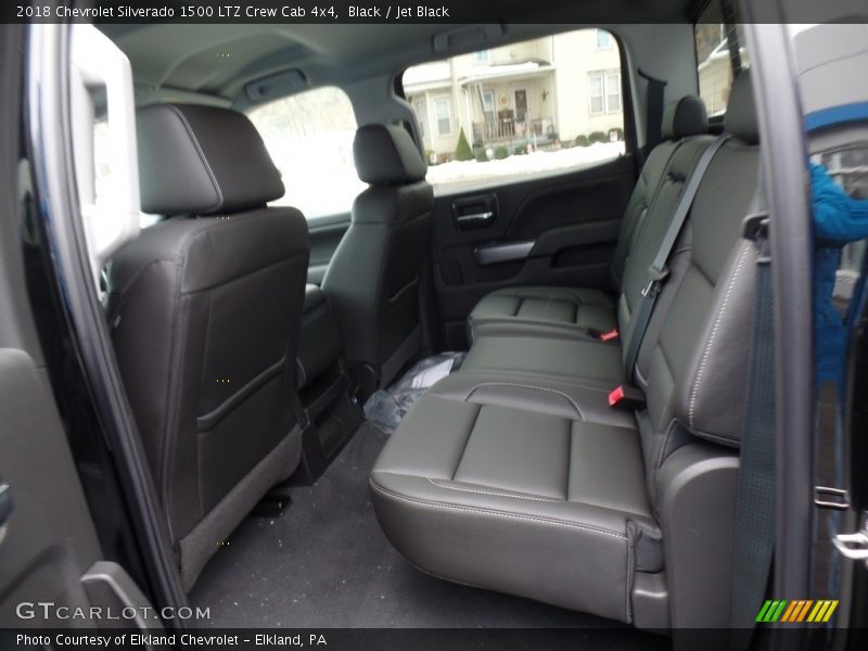 Black / Jet Black 2018 Chevrolet Silverado 1500 LTZ Crew Cab 4x4