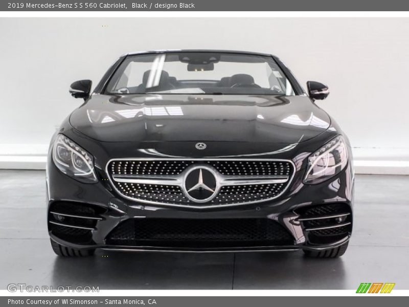 Black / designo Black 2019 Mercedes-Benz S S 560 Cabriolet