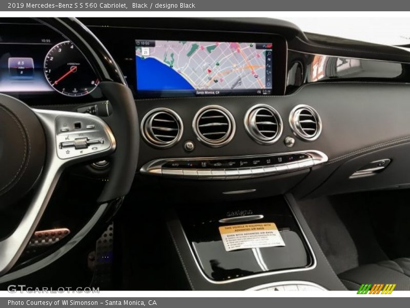 Black / designo Black 2019 Mercedes-Benz S S 560 Cabriolet