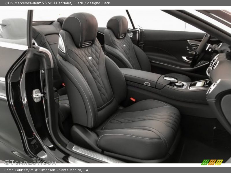  2019 S S 560 Cabriolet designo Black Interior