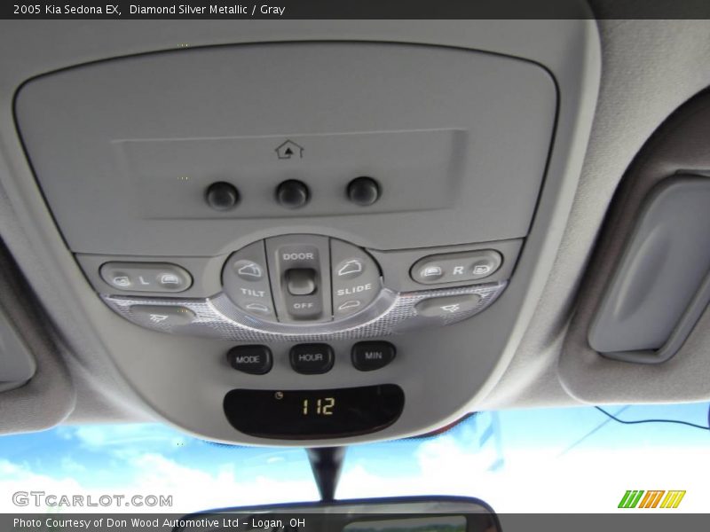 Diamond Silver Metallic / Gray 2005 Kia Sedona EX