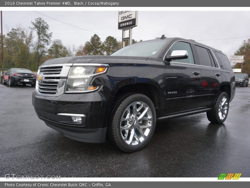 Black / Cocoa/Mahogany 2019 Chevrolet Tahoe Premier 4WD
