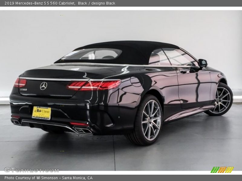 Black / designo Black 2019 Mercedes-Benz S S 560 Cabriolet