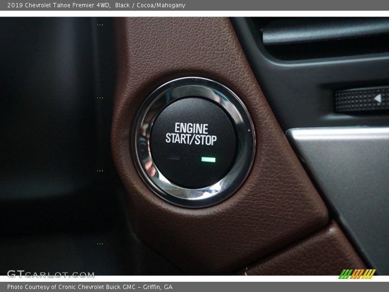 Controls of 2019 Tahoe Premier 4WD