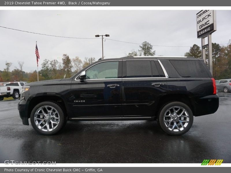 Black / Cocoa/Mahogany 2019 Chevrolet Tahoe Premier 4WD