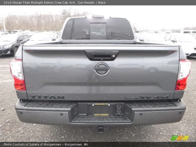 Gun Metallic / Black 2019 Nissan Titan Midnight Edition Crew Cab 4x4