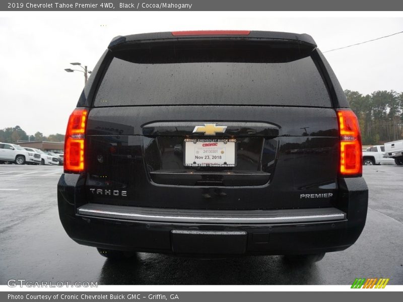 Black / Cocoa/Mahogany 2019 Chevrolet Tahoe Premier 4WD