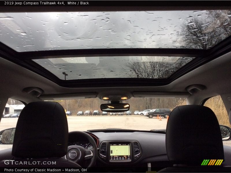 Sunroof of 2019 Compass Trailhawk 4x4