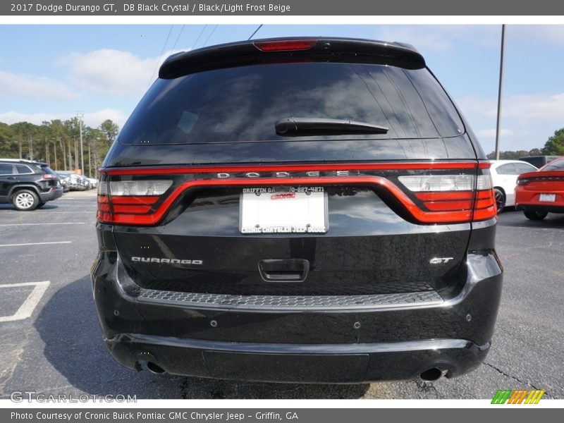 DB Black Crystal / Black/Light Frost Beige 2017 Dodge Durango GT