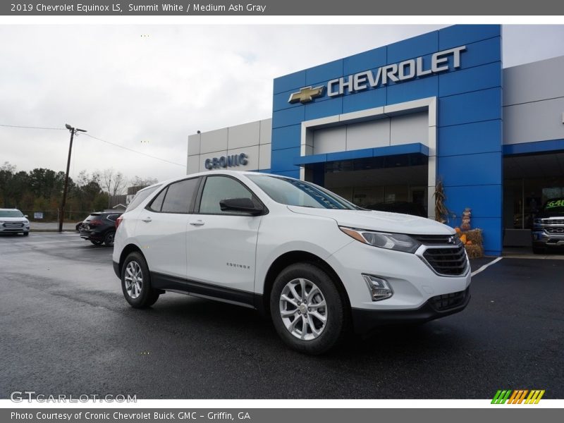 Summit White / Medium Ash Gray 2019 Chevrolet Equinox LS