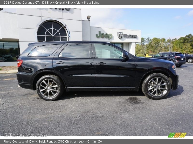 DB Black Crystal / Black/Light Frost Beige 2017 Dodge Durango GT