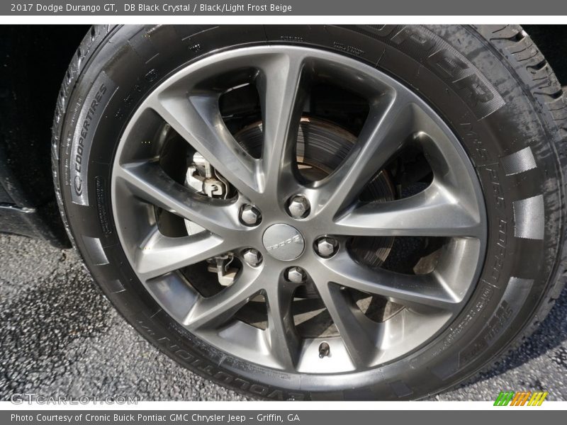 DB Black Crystal / Black/Light Frost Beige 2017 Dodge Durango GT