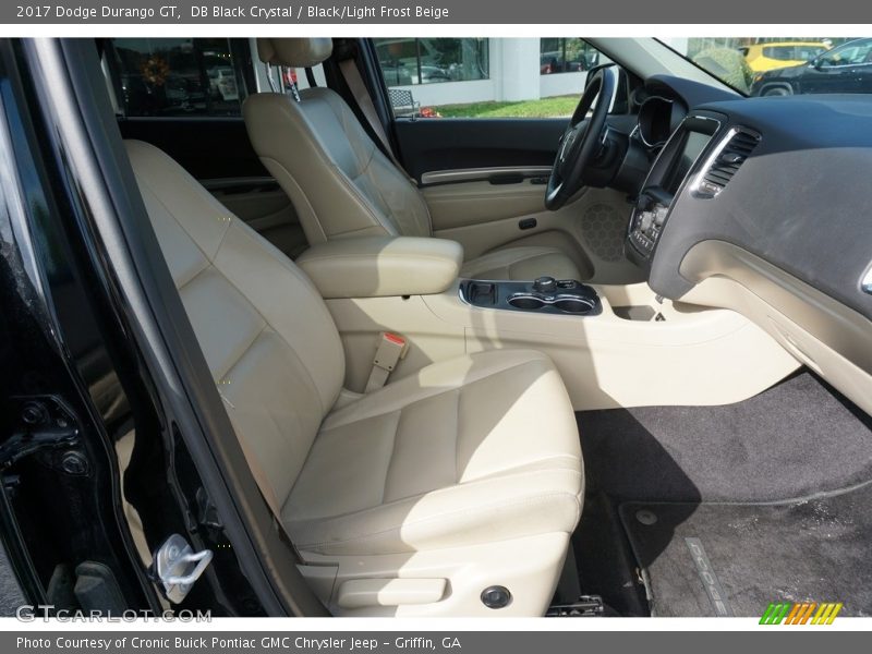DB Black Crystal / Black/Light Frost Beige 2017 Dodge Durango GT