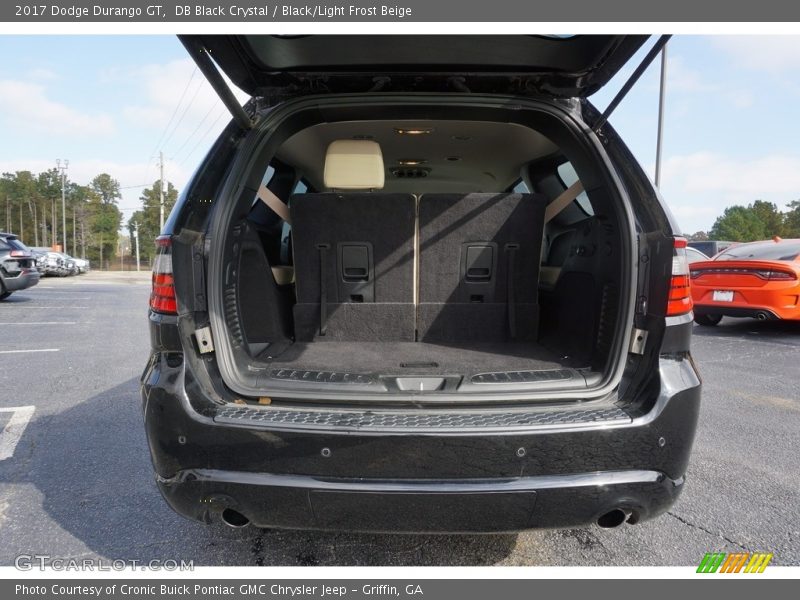 DB Black Crystal / Black/Light Frost Beige 2017 Dodge Durango GT