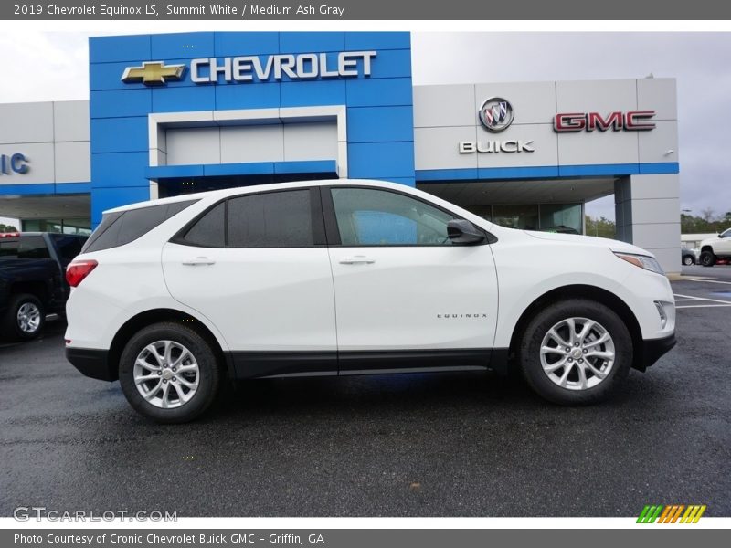 Summit White / Medium Ash Gray 2019 Chevrolet Equinox LS