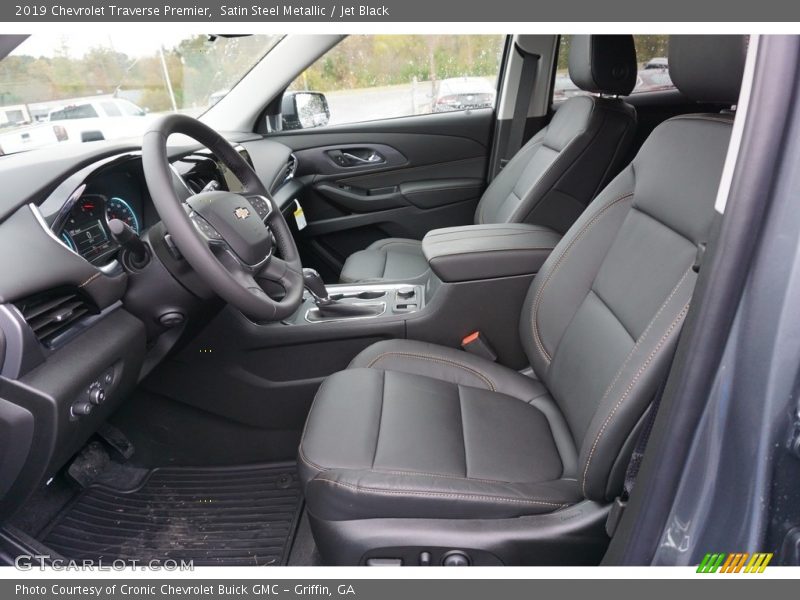 Front Seat of 2019 Traverse Premier
