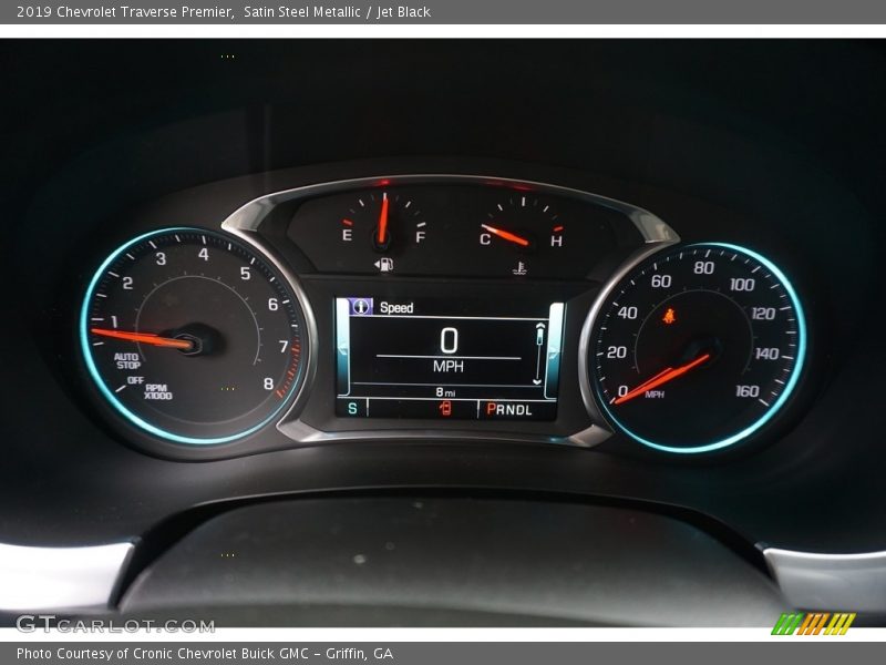  2019 Traverse Premier Premier Gauges