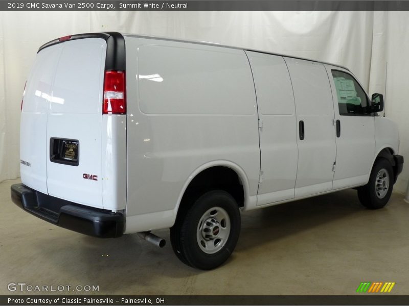 Summit White / Neutral 2019 GMC Savana Van 2500 Cargo