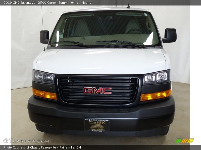 Summit White / Neutral 2019 GMC Savana Van 2500 Cargo