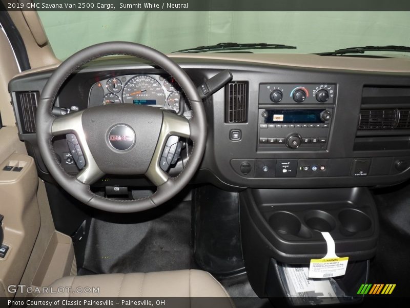 Dashboard of 2019 Savana Van 2500 Cargo