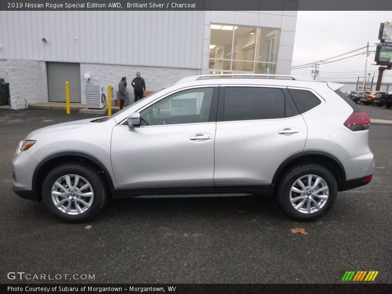 Brilliant Silver / Charcoal 2019 Nissan Rogue Special Edition AWD