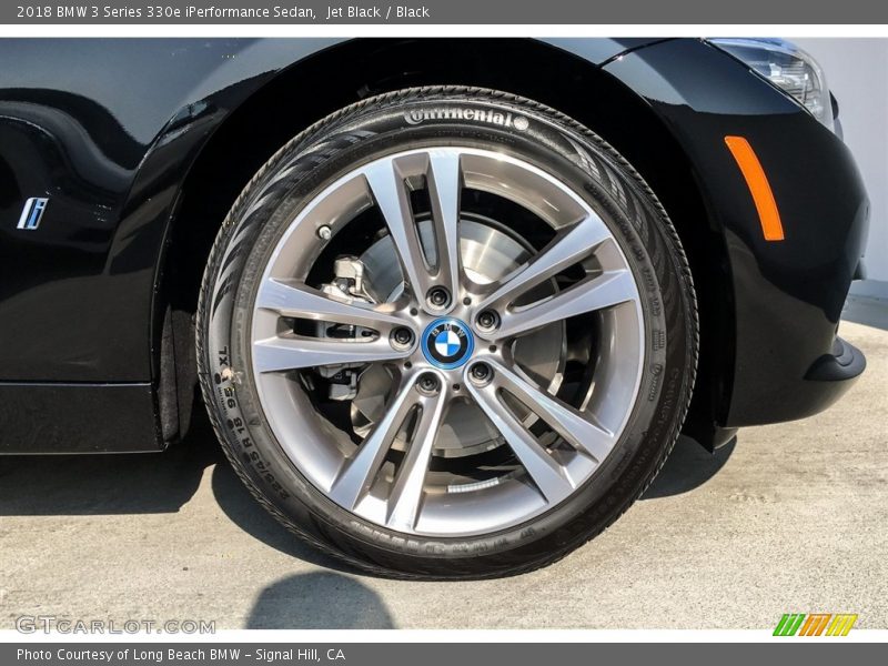 Jet Black / Black 2018 BMW 3 Series 330e iPerformance Sedan