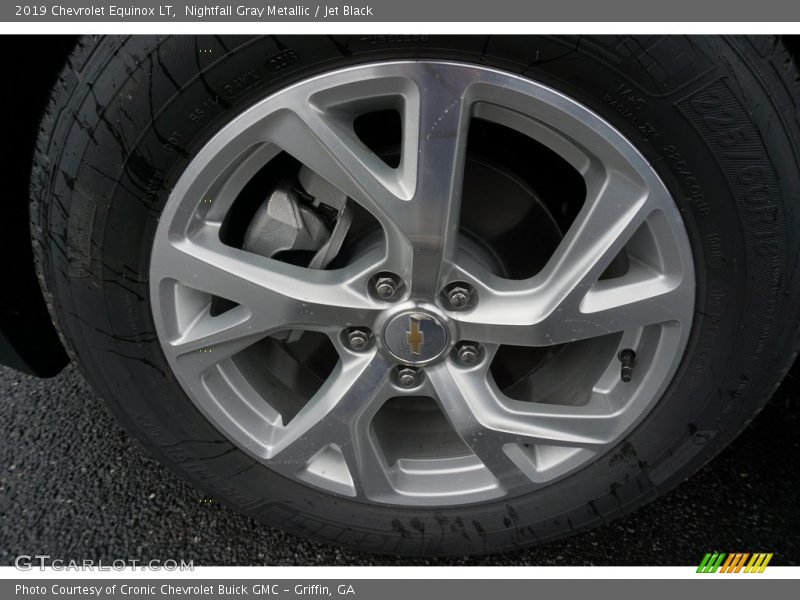 Nightfall Gray Metallic / Jet Black 2019 Chevrolet Equinox LT