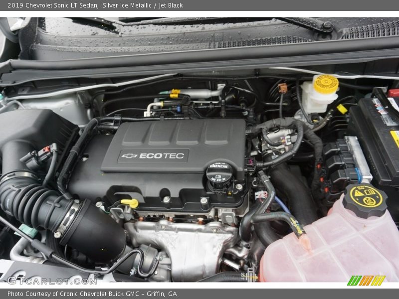  2019 Sonic LT Sedan Engine - 1.4 Liter Turbocharged DOHC 16-Valve VVT 4 Cylinder