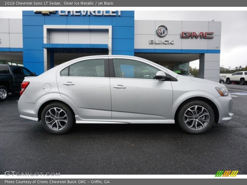  2019 Sonic LT Sedan Silver Ice Metallic