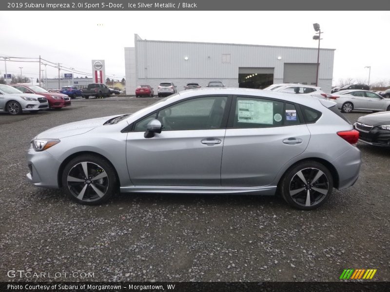 Ice Silver Metallic / Black 2019 Subaru Impreza 2.0i Sport 5-Door