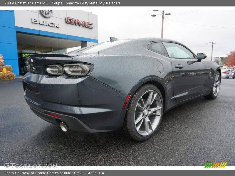 Shadow Gray Metallic / Kalahari 2019 Chevrolet Camaro LT Coupe