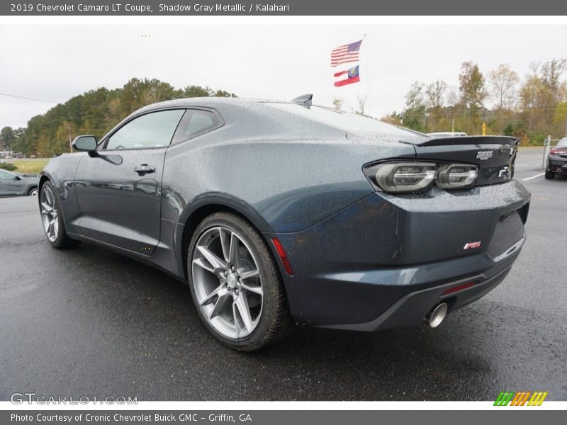 Shadow Gray Metallic / Kalahari 2019 Chevrolet Camaro LT Coupe