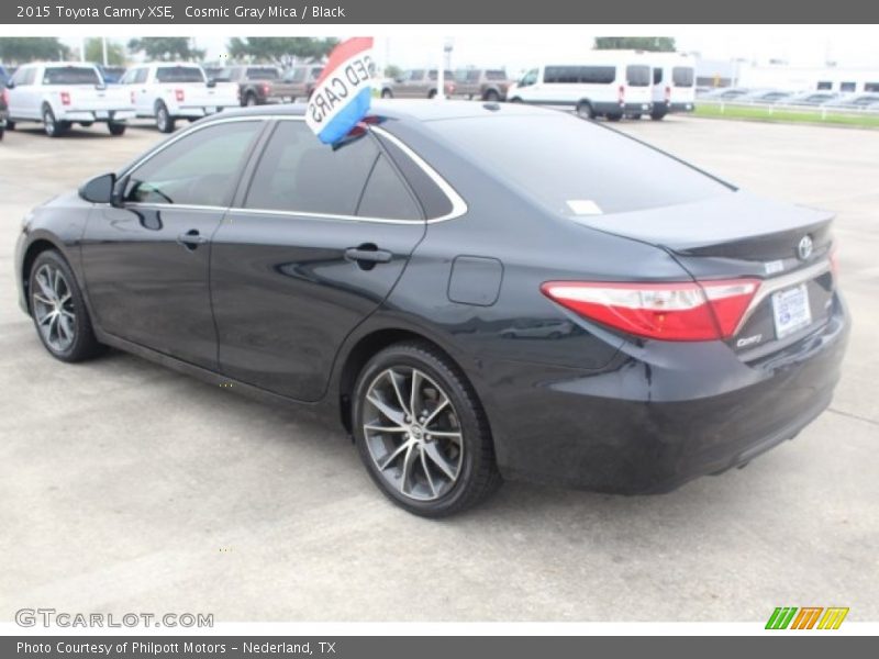 Cosmic Gray Mica / Black 2015 Toyota Camry XSE