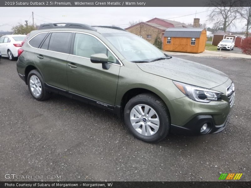 Wilderness Green Metallic / Warm Ivory 2019 Subaru Outback 2.5i Premium