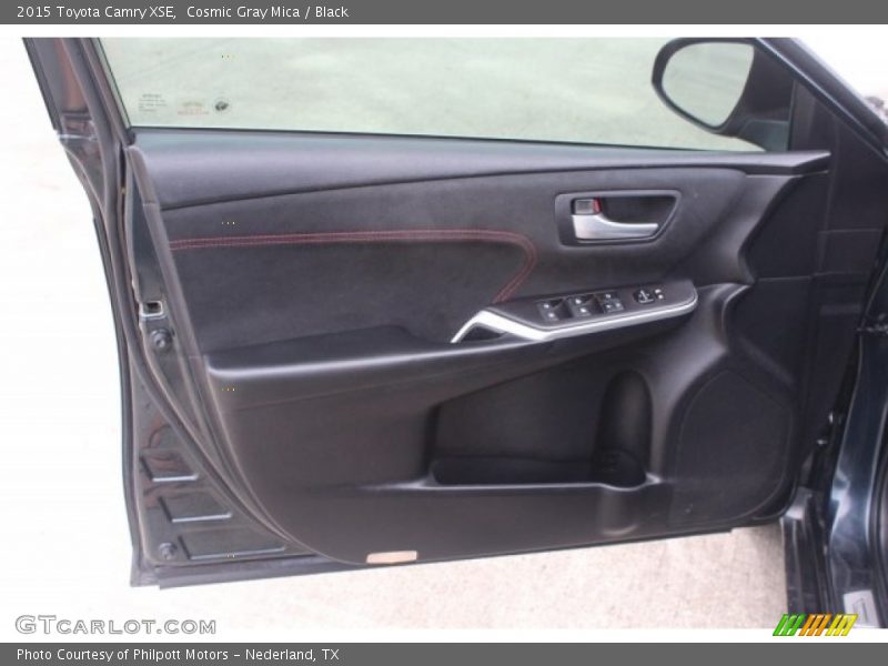 Cosmic Gray Mica / Black 2015 Toyota Camry XSE