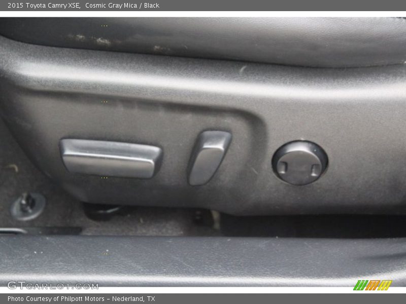 Cosmic Gray Mica / Black 2015 Toyota Camry XSE