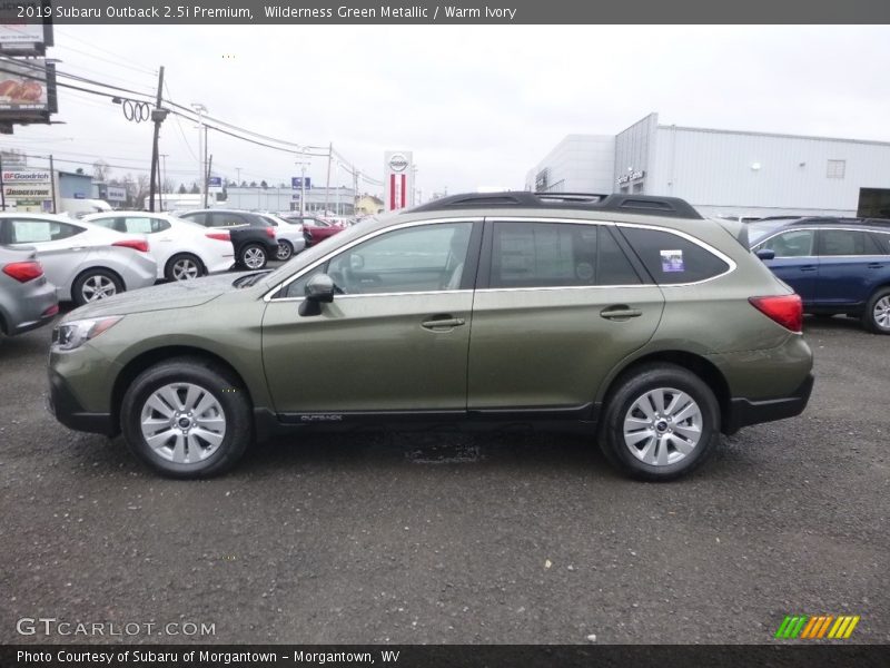 Wilderness Green Metallic / Warm Ivory 2019 Subaru Outback 2.5i Premium