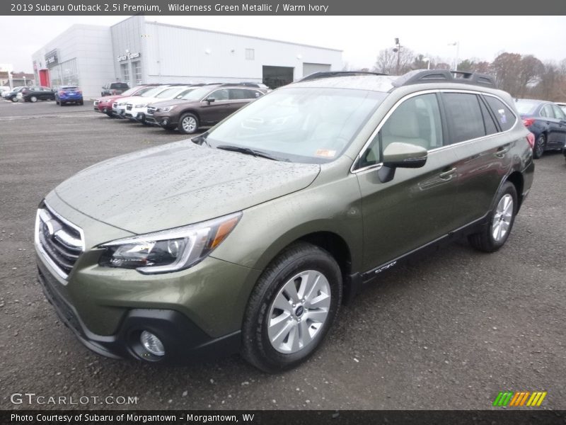 Wilderness Green Metallic / Warm Ivory 2019 Subaru Outback 2.5i Premium