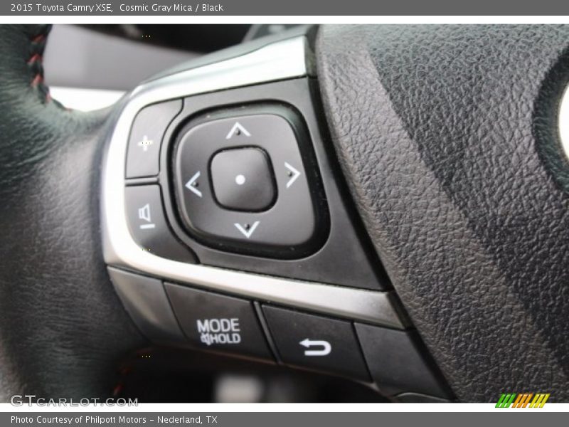 Cosmic Gray Mica / Black 2015 Toyota Camry XSE