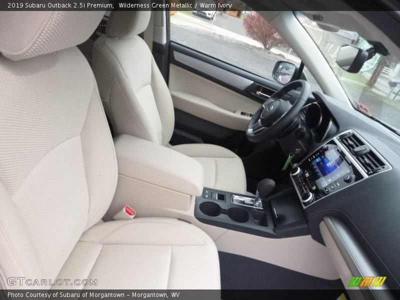 Wilderness Green Metallic / Warm Ivory 2019 Subaru Outback 2.5i Premium