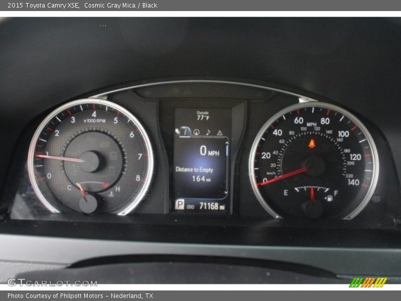 Cosmic Gray Mica / Black 2015 Toyota Camry XSE