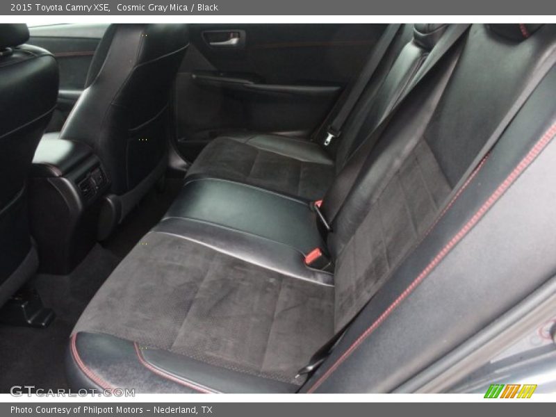 Cosmic Gray Mica / Black 2015 Toyota Camry XSE