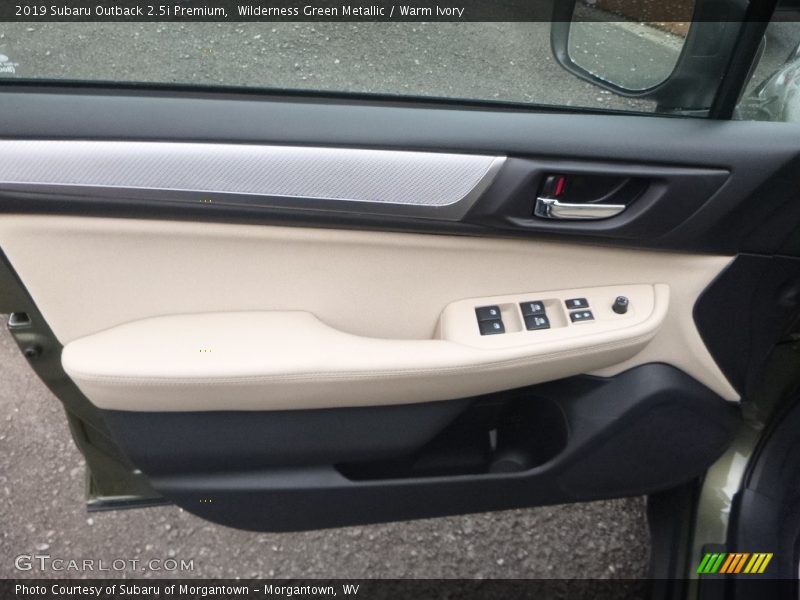 Wilderness Green Metallic / Warm Ivory 2019 Subaru Outback 2.5i Premium