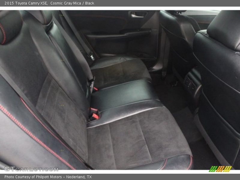 Cosmic Gray Mica / Black 2015 Toyota Camry XSE