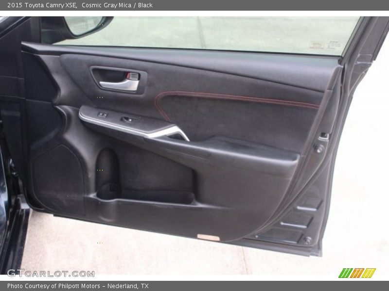 Cosmic Gray Mica / Black 2015 Toyota Camry XSE