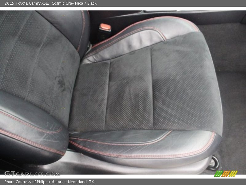 Cosmic Gray Mica / Black 2015 Toyota Camry XSE