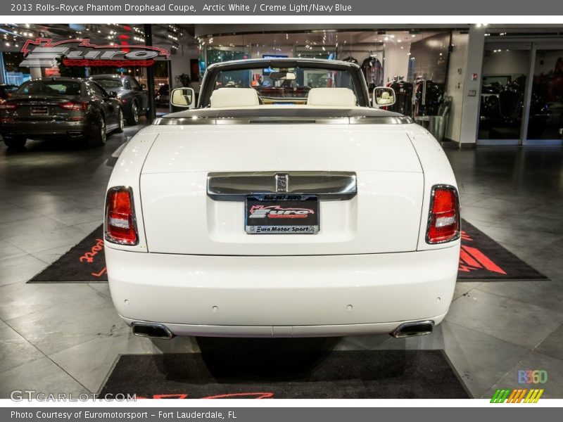 Arctic White / Creme Light/Navy Blue 2013 Rolls-Royce Phantom Drophead Coupe