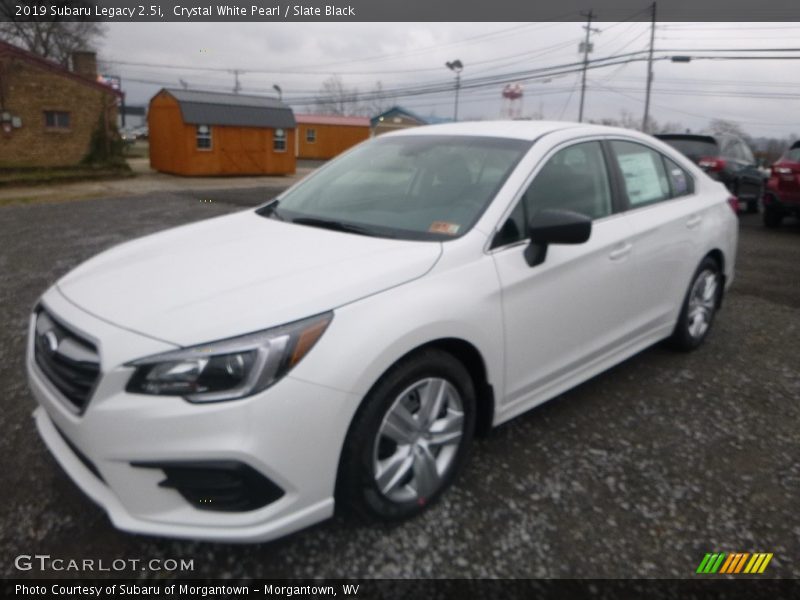 Crystal White Pearl / Slate Black 2019 Subaru Legacy 2.5i